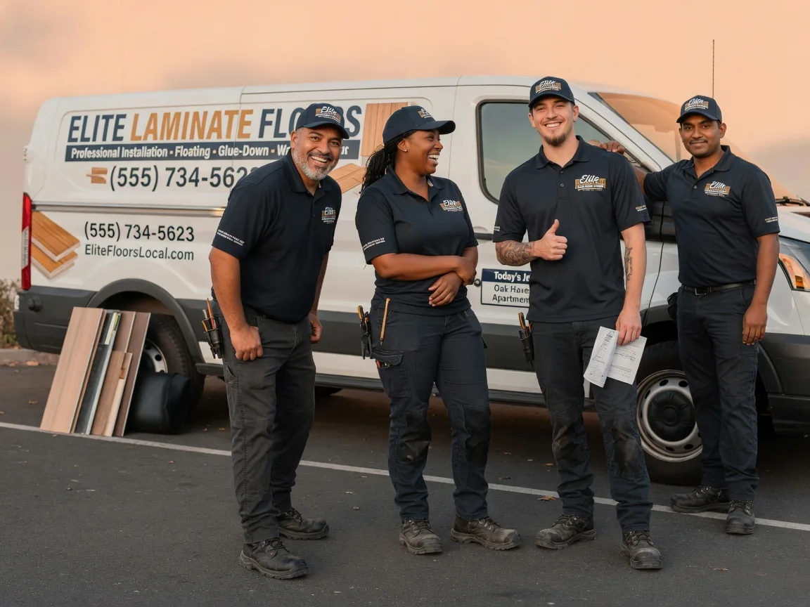 Laminate flooring installation company in Rowena, TX